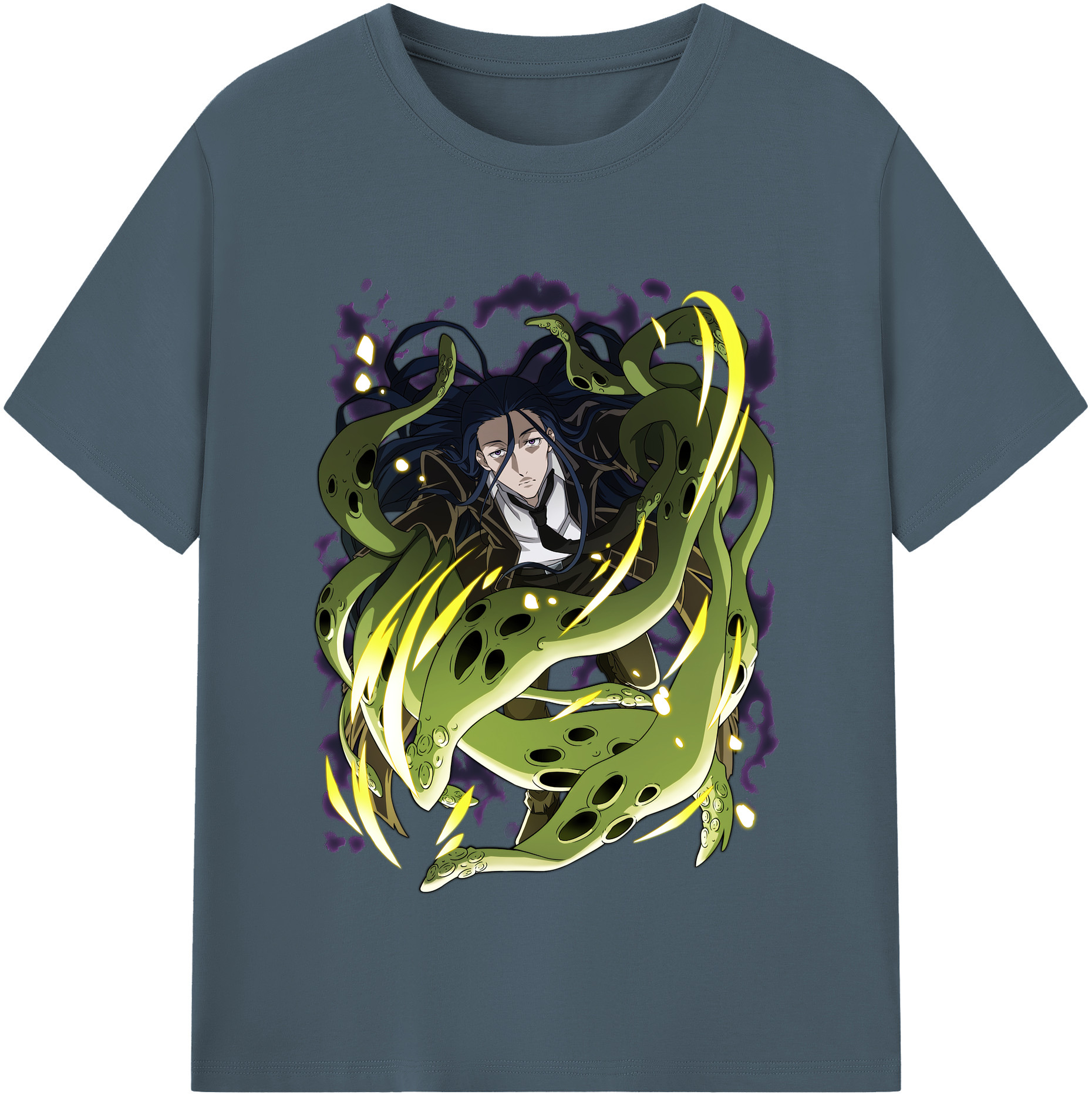 （画像用） 文豪ストレイドッグス Bungo Stray Dogs 綿100％半袖Tシャツ（フロントプリント）